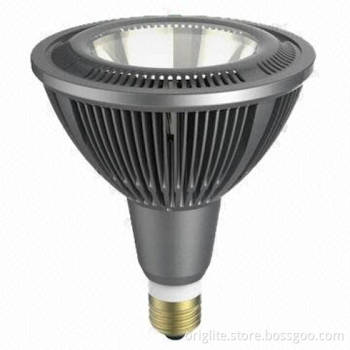 LED Spotlight, 18W PAR38, Lifud Power, BridgeLUX Chip, COB LED,3-year Warranty, E27,Highly Polished